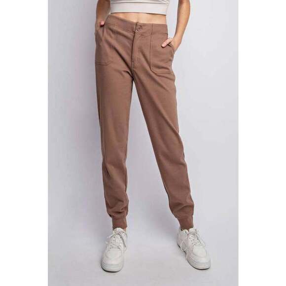 Twill Jogger Pants - Picture 2 of 5